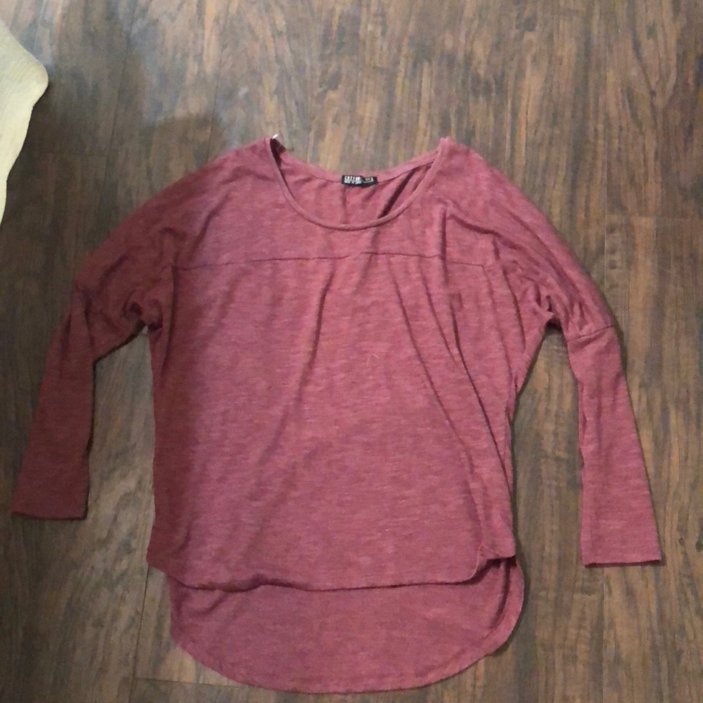 Maroon long sleeve